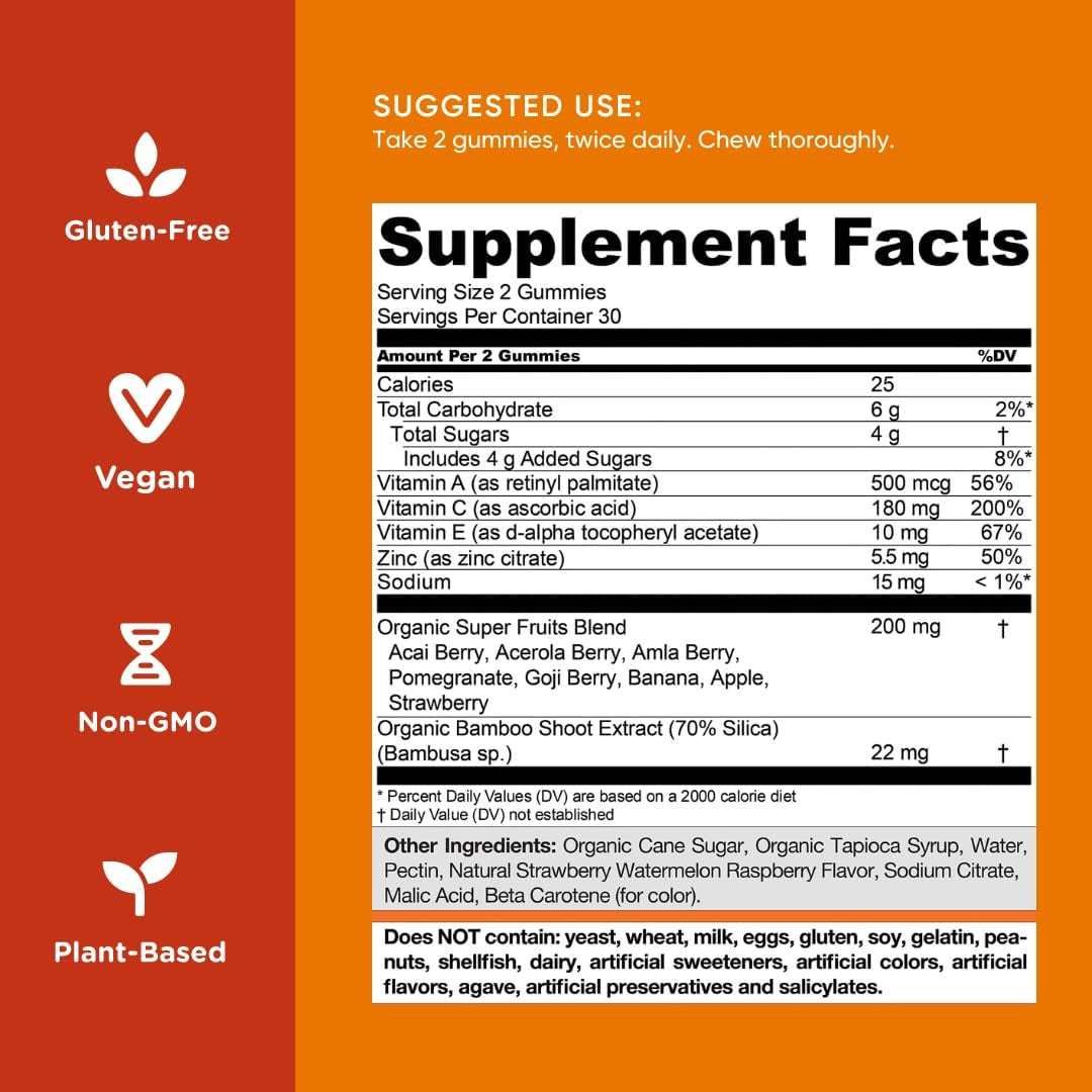 Goli Superfruits Gummy - 60 Count - Mixed Fruit