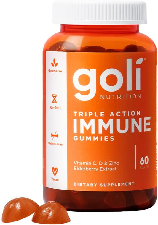 Immune Vitamin Gummy - 60 Count - Elderberry