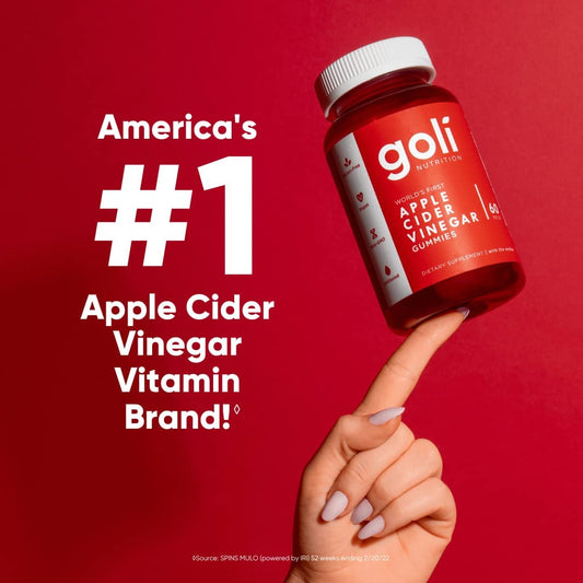 Apple Cider Vinegar Gummy Vitamins - 60 Count - Apple